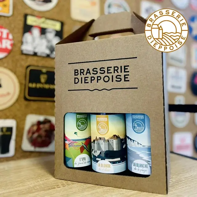 Lot n°13 : Un Tripack de bière "éphémères" + un verre de la Brasserie Dieppoise